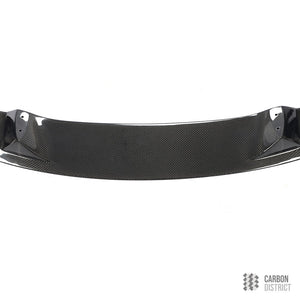 BMW 3 Series (F30) carbon fibre front lip — full product view