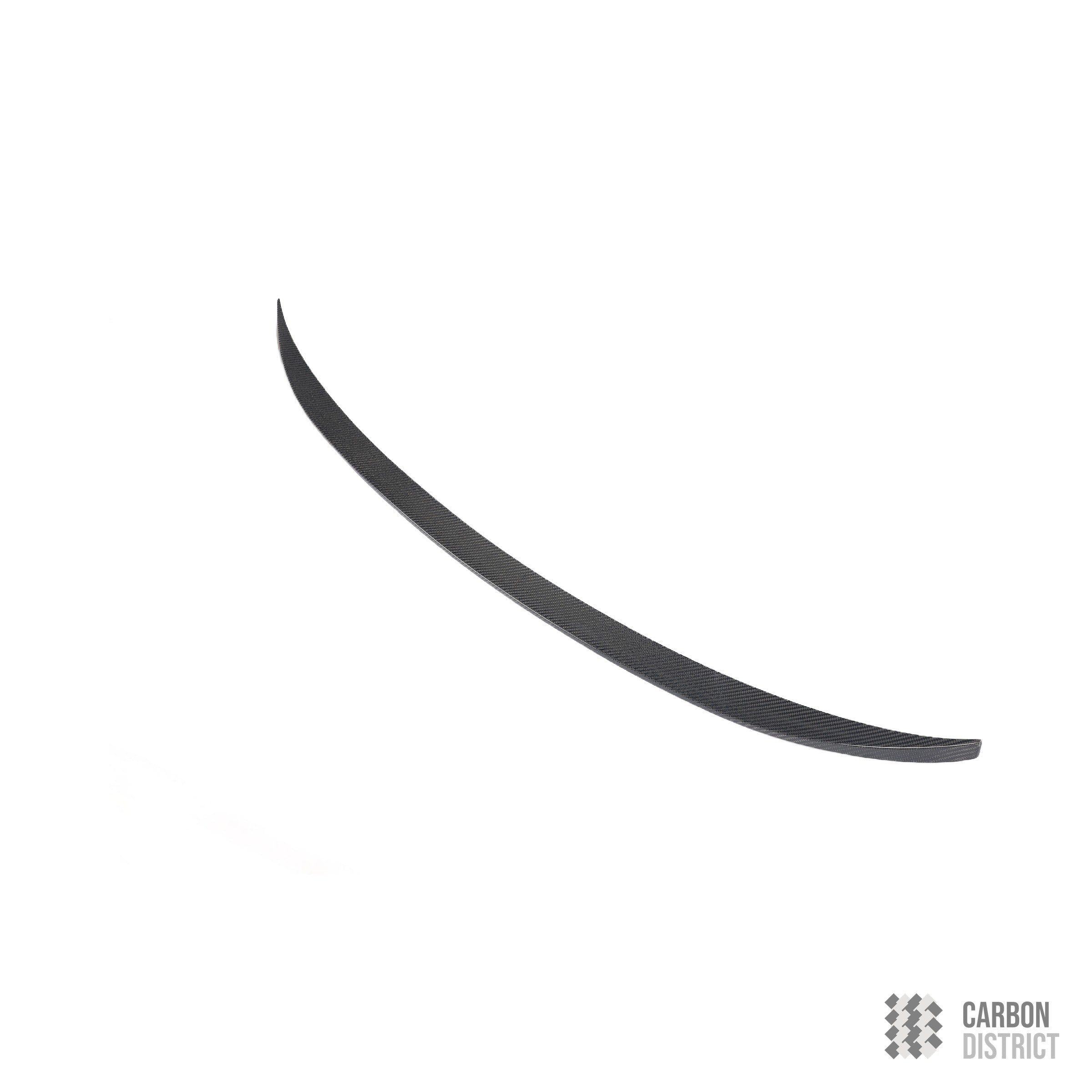 BMW X7 (G07) carbon fibre spoiler (Middle) — 3K twill gloss finish