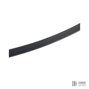 BMW X7 (G07) carbon fibre spoiler (Middle) — UV-stable gloss finish detail