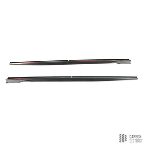 BMW 3 Series (G20) carbon fibre side skirts — fits 2019-2023