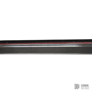 BMW 3 Series (G20) carbon fibre side skirts — full product view