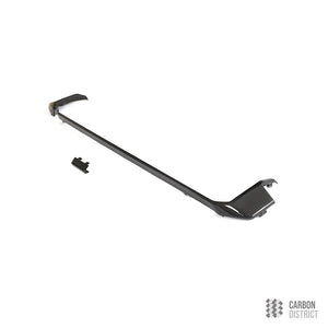 BMW M3/M4 (G80/G82/G83) Prepreg carbon fibre rear diffuser trims — 3K twill gloss finish