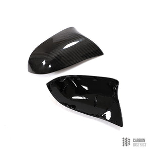 BMW X5 / X6 (F15/F16) carbon fibre mirror caps — view 7