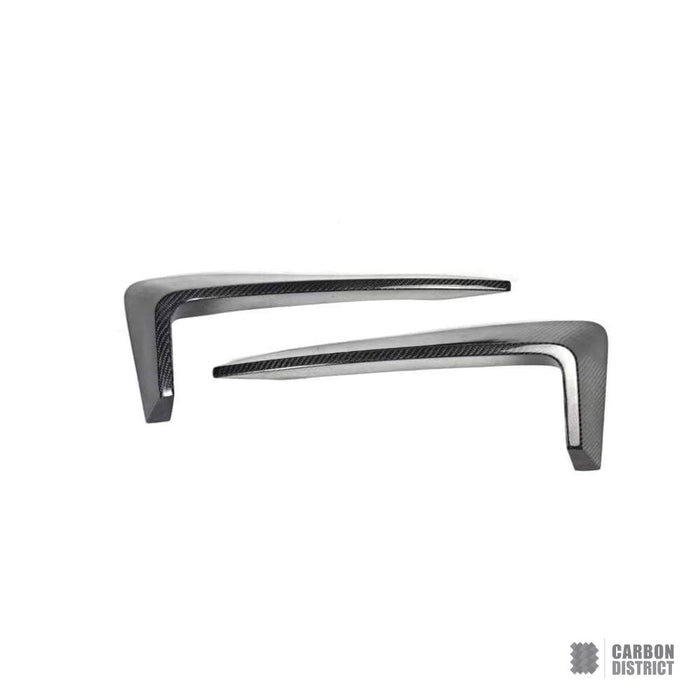 Canards delanteros de fibra de carbono para Land Rover Defender