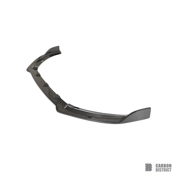 Labbro anteriore in fibra di carbonio per Audi A3 Hatchback (8V)