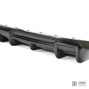 Audi A3/S3 Sportback (8V) carbon fibre rear diffuser — made to order in genuine carbon fibre