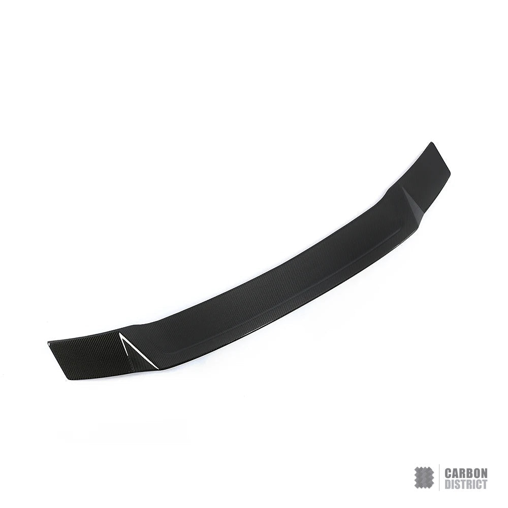 Audi A4/S4 (B9) carbon fibre spoiler (V1) — UV-stable gloss finish