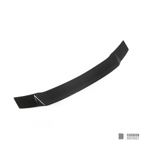 Audi A4/S4 (B9) carbon fibre spoiler (V1) — UV-stable gloss finish