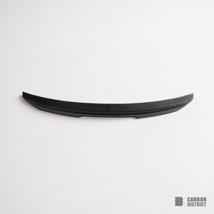 Audi A4/S4 (B9) carbon fibre spoiler (Boot Lid) — fits 2016+