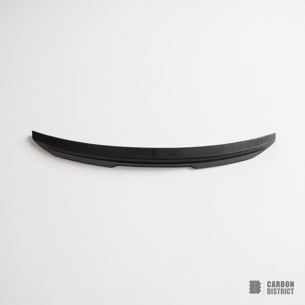Audi A4/S4 (B9) carbon fibre spoiler (Boot Lid) — fits 2016+