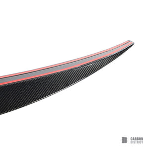 Audi A4/S4 (B9) carbon fibre spoiler (V4) — fits 2016-2025