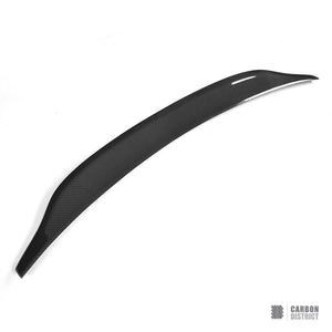 Audi A5/S5 (B9) carbon fibre spoiler (V2) — UV-stable gloss finish