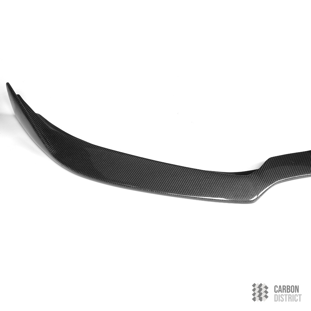 Audi A5 (B8.5) carbon fibre front lip — made to order in genuine carbon fibre