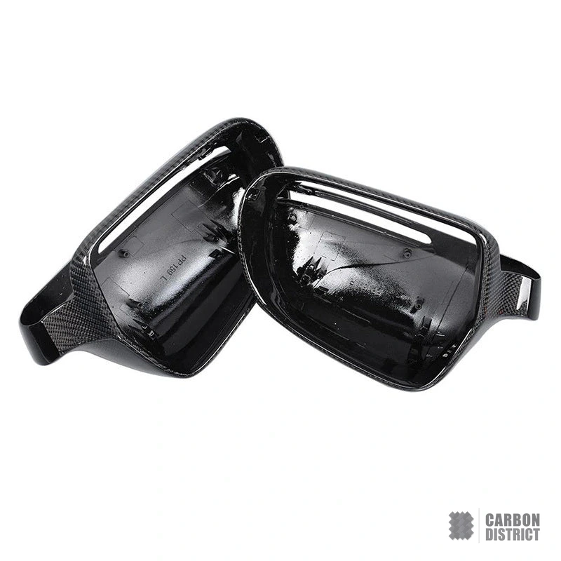 Audi A5 (B8.5) carbon fibre mirror caps — fits 2012-2016