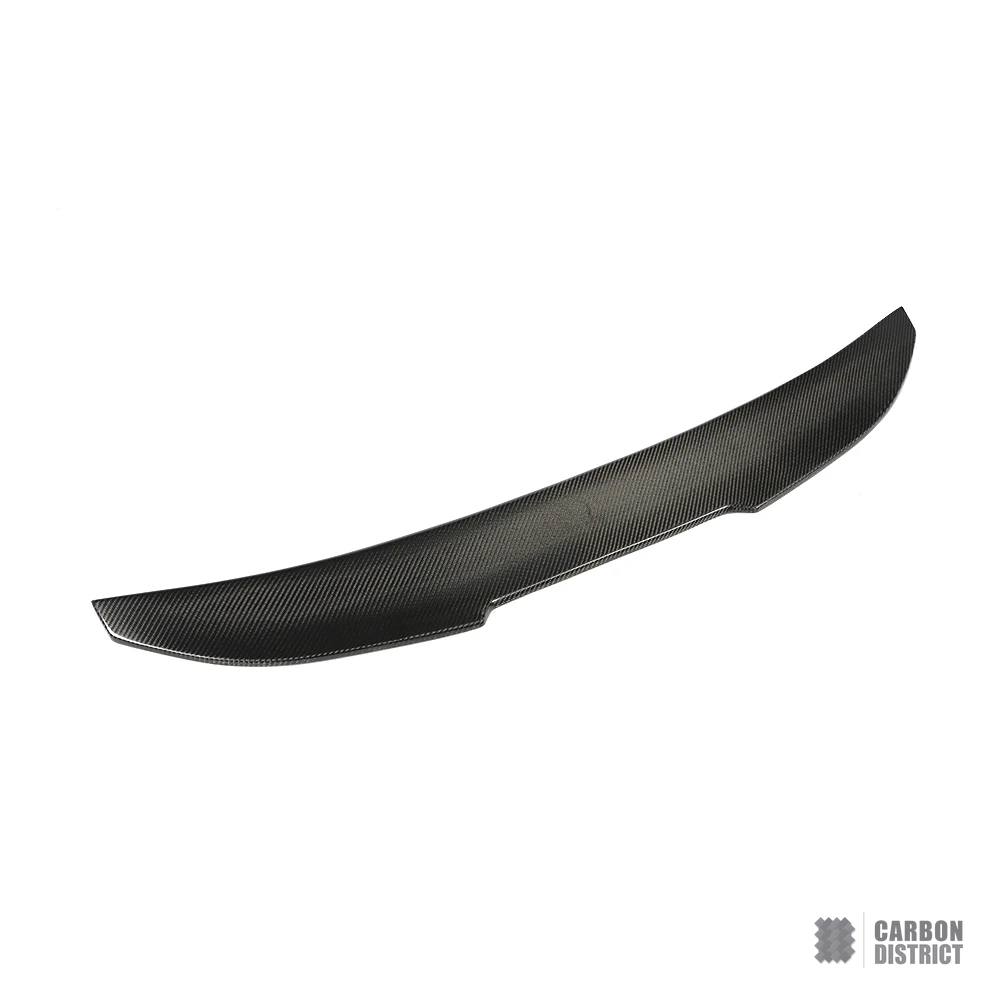 Audi A6 (C6) carbon fibre spoiler (V2) — 3K twill gloss finish