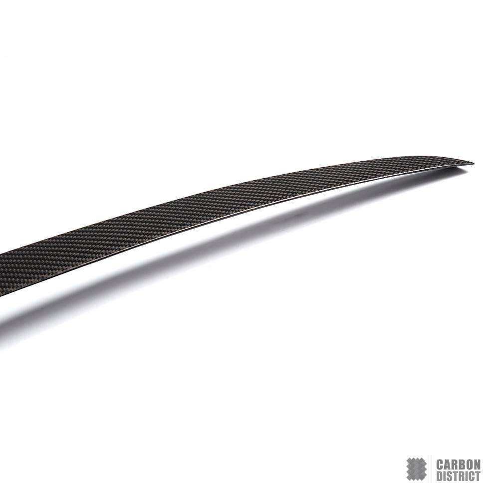 Audi A6 (C7) carbon fibre spoiler (V2) — UV-stable gloss finish