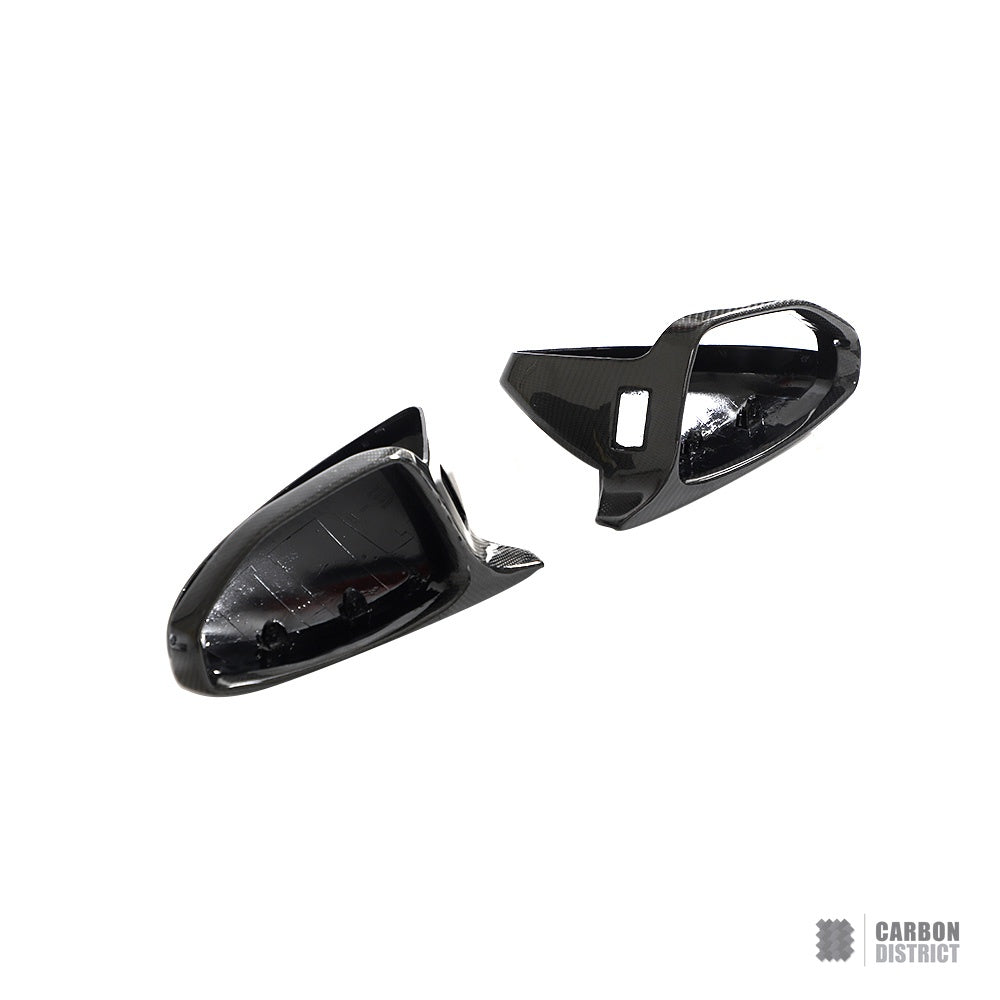 Audi A6 - S6 - RS6 - A7 - S7 - RS7 (C8) Carbon Fibre Mirror Caps (Replacement)