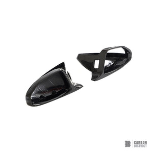 Audi A6 - S6 - RS6 - A7 - S7 - RS7 (C8) Carbon Fibre Mirror Caps (Replacement)