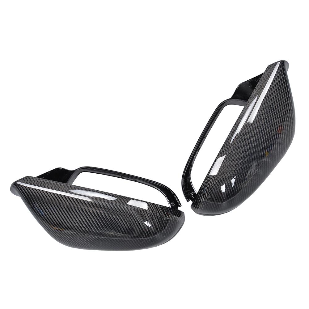 Audi A6/S6 (C7) carbon fibre mirror caps — fits 2012-2018