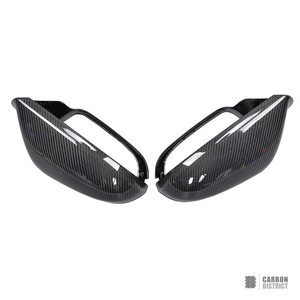 Audi A6/S6 (C7) carbon fibre mirror caps — view 4