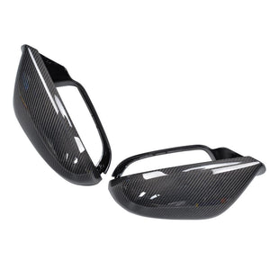Audi A6/S6 (C7) carbon fibre mirror caps — view 5