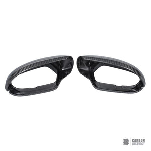 Audi A6/S6 (C7) carbon fibre mirror caps — view 6
