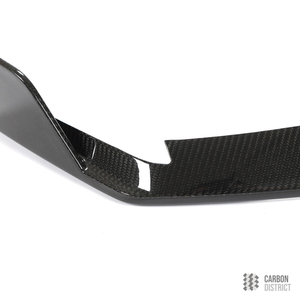 Audi RS6/RS7 (C8) dry carbon fibre front lip — made to order in genuine carbon fibre