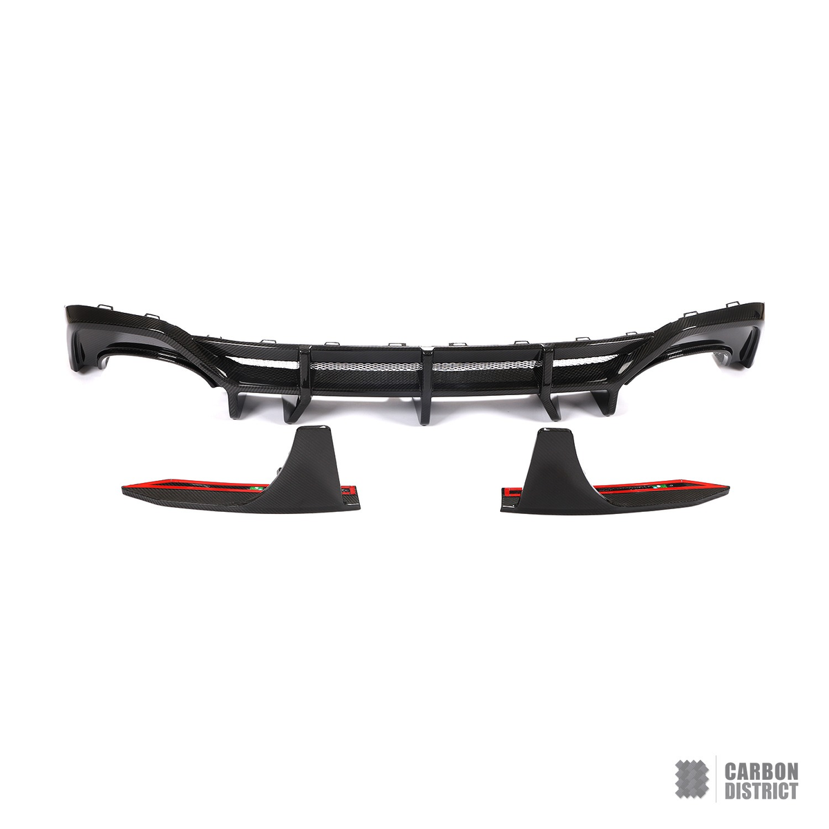 Audi RS6 / RS7 (C8) dry carbon fibre rear diffuser