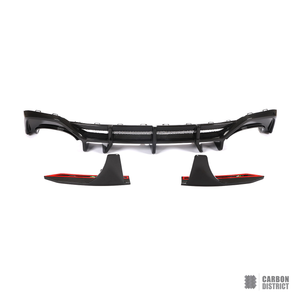 Audi RS6 / RS7 (C8) dry carbon fibre rear diffuser