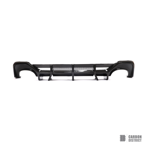 Audi RS6 / RS7 (C8) dry carbon fibre rear diffuser — UV-stable gloss finish