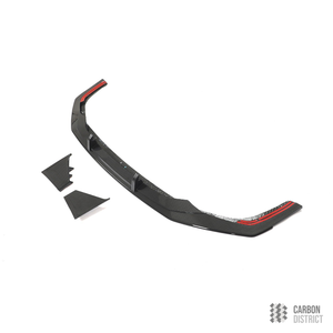 Audi RS7 (C8) dry carbon fibre front lip — fits 2019+