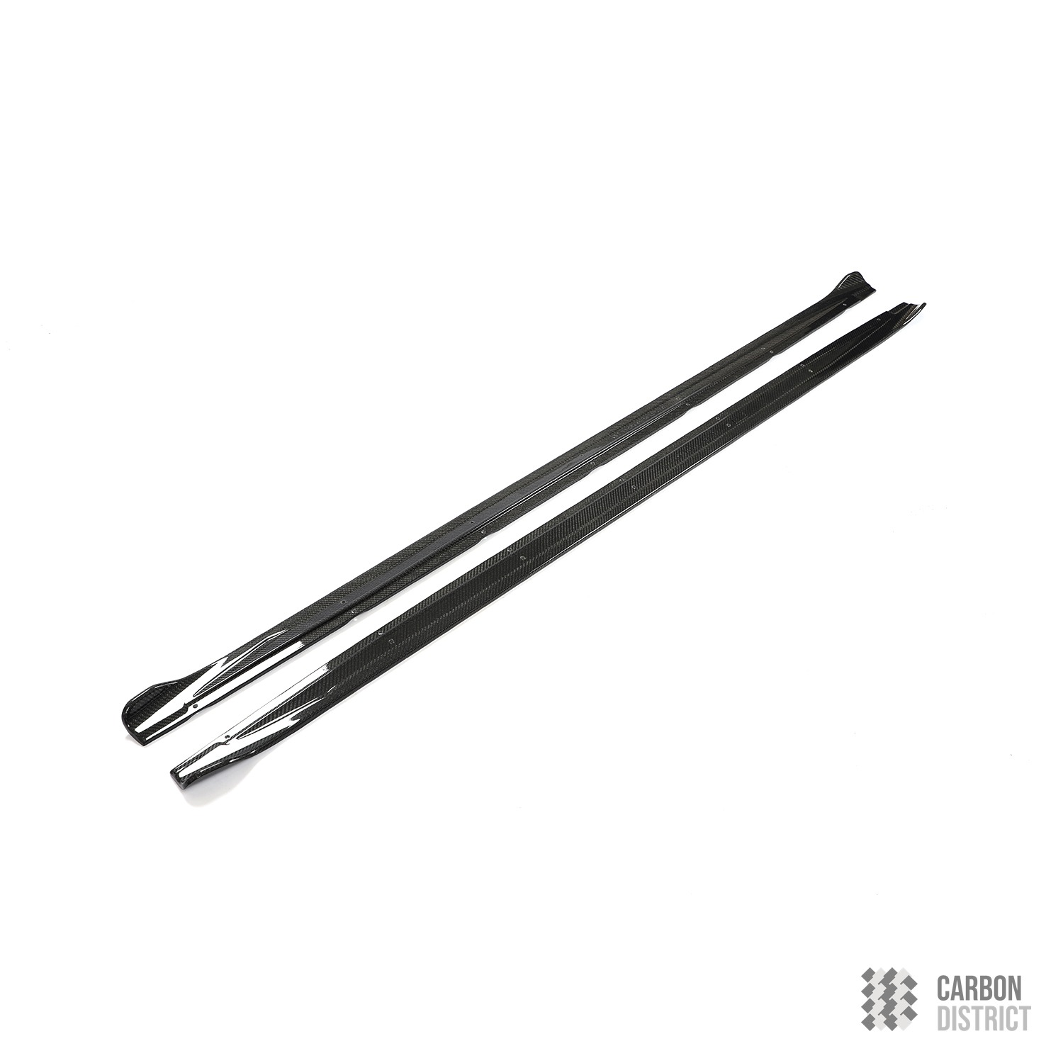 Audi S3 Sedan (8Y) carbon fibre side skirts — fits 2020+