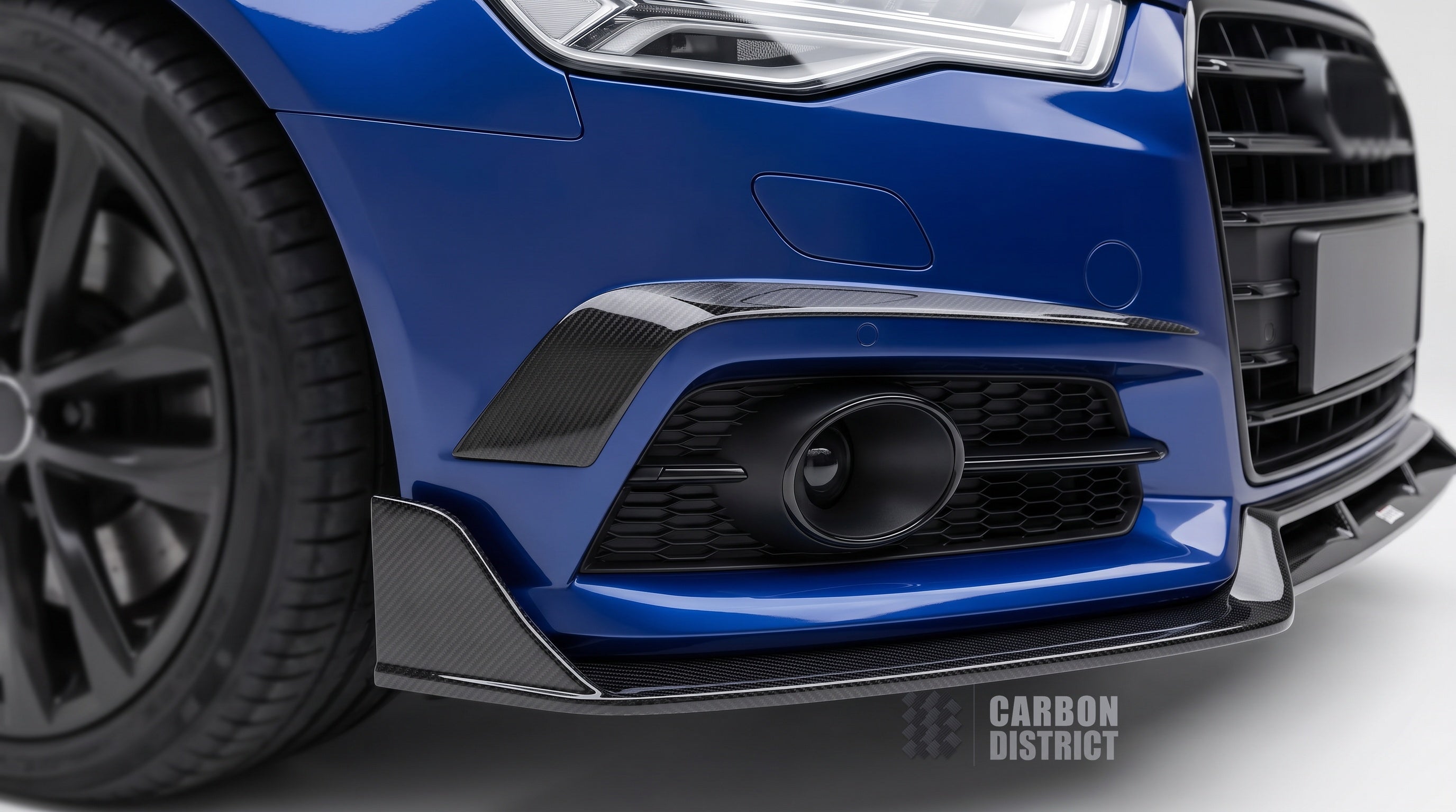 Audi S6 (C7.5) Carbon Fibre Front Lip