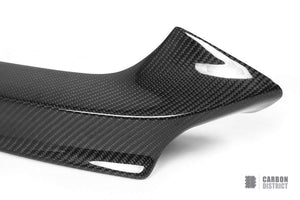 BMW 2 Series (F22/F23) carbon fibre bumper corners — fits 2014-2021