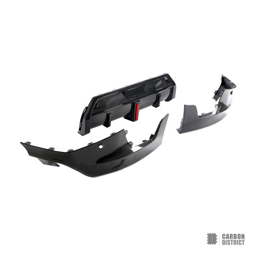 BMW 2 Series (G42) carbon fibre rear diffuser