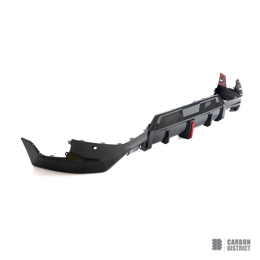 BMW 2 Series (G42) carbon fibre rear diffuser — view 4
