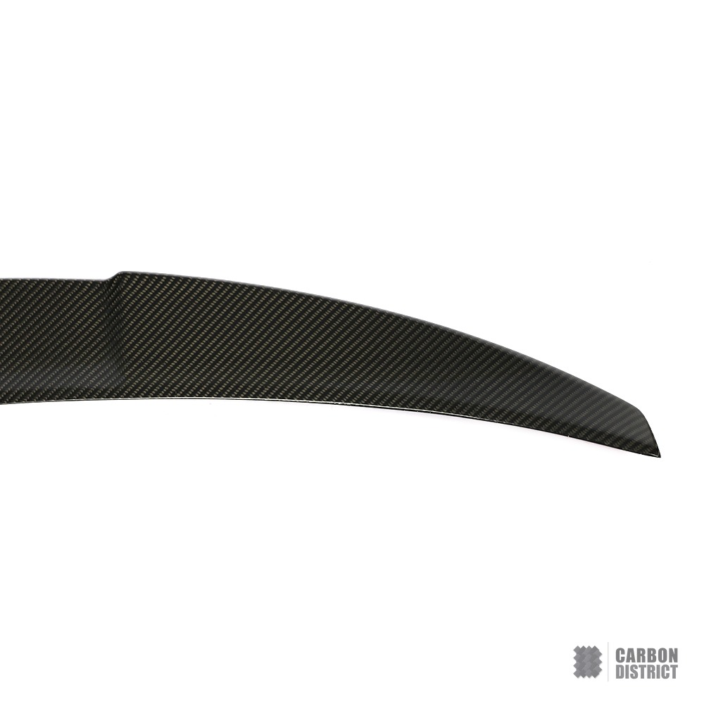 BMW 2series (F22) carbon fibre spoiler — UV-stable gloss finish