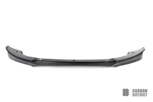 BMW 3 Series (E90) carbon fibre front lip — 3K twill gloss finish