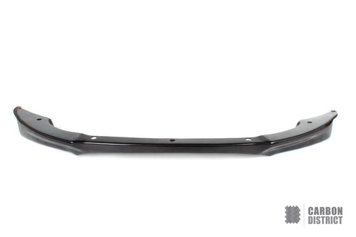 BMW 3 Series (E90) carbon fibre front lip — 3K twill gloss finish