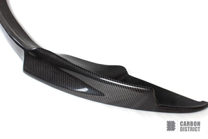 BMW 3 Series (E90) carbon fibre front lip — fits 2008-2013
