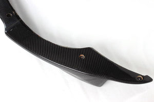 BMW 3 Series (E92) carbon fibre front lip — rear three-quarter view