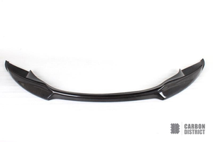 BMW 3 Series (E90) carbon fibre front lip — full product view