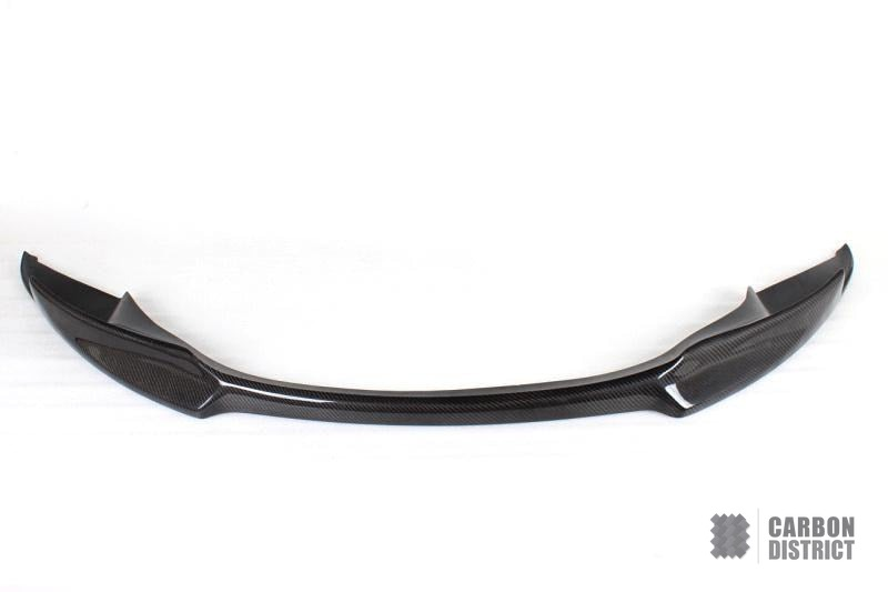 BMW 3 Series (E90) carbon fibre front lip — full product view