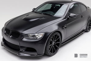 BMW 3 Series (E90) carbon fibre front lip — view 7