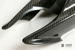 BMW 3 Series (E90) carbon fibre bumper corners — fits 2008-2012