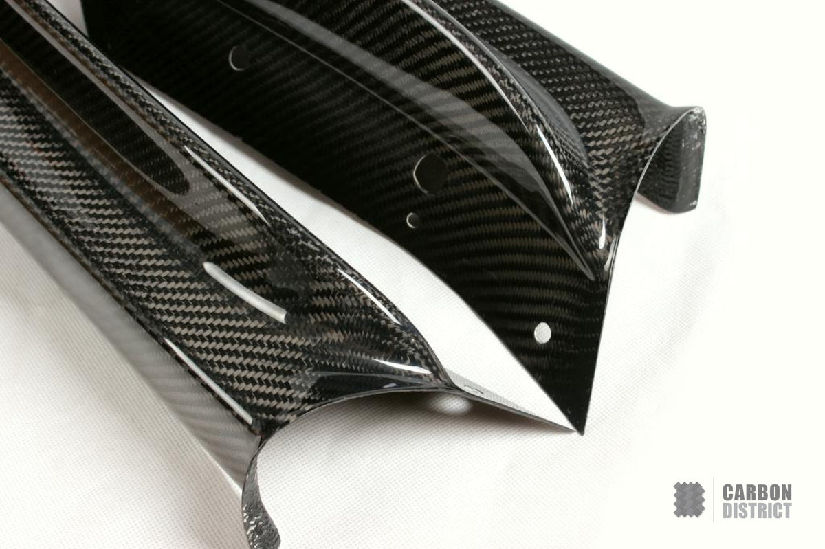BMW 3 Series (E90) carbon fibre bumper corners — view 4
