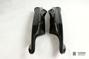 BMW 3 Series (E90) carbon fibre bumper corners — view 6
