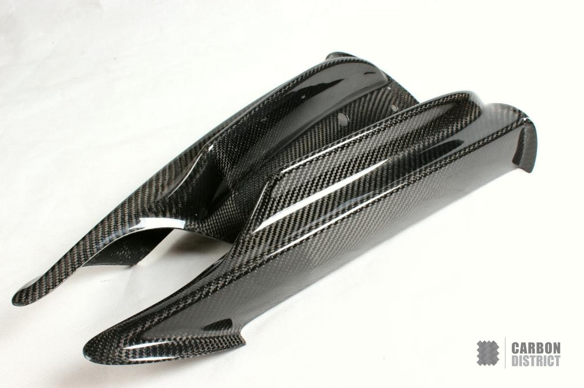 BMW 3 Series (E90) carbon fibre bumper corners — view 5