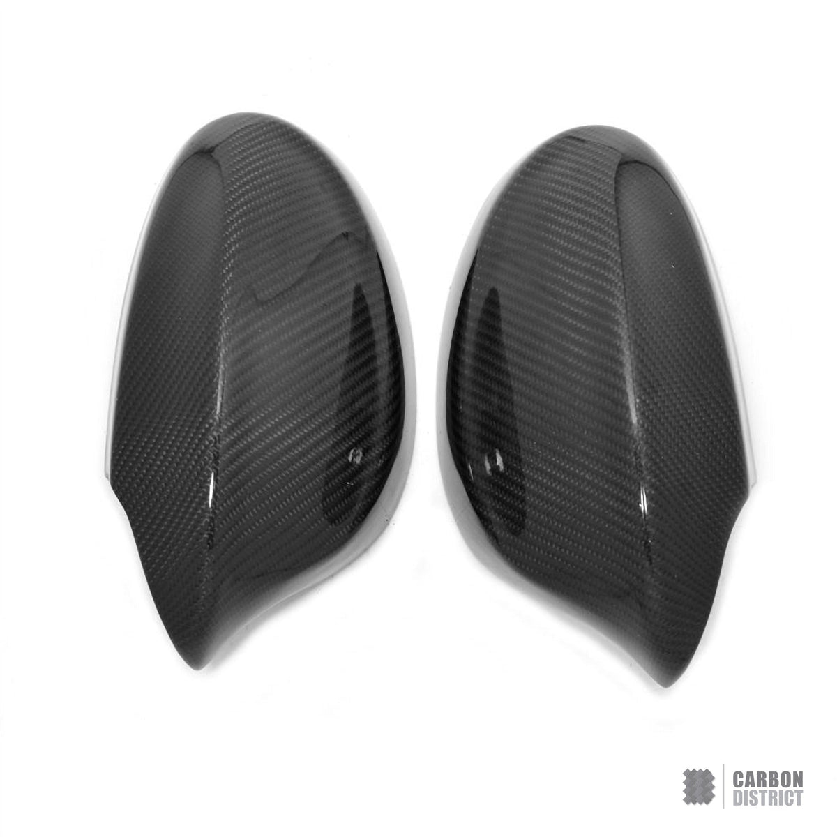 BMW 3 Series (E90) carbon fibre mirror caps (V1) — view 4