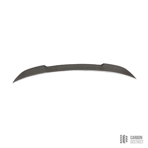 BMW 3 Series (E90) carbon fibre spoiler — 3K twill gloss finish